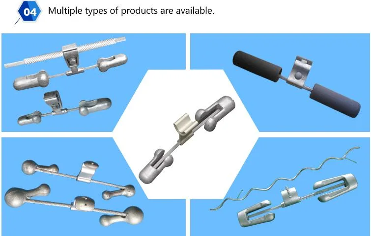 Supply Transmission Stockbridge Vibration Damper for Overhead Line Fitting