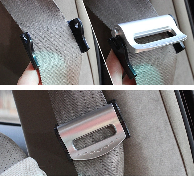 Car Seat Belts Clips Saftety Adjustable Auto Stopper Buckle Plastic