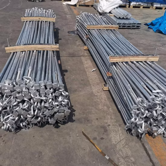 3/4′ ′ *8FT Guy Fittings Line Hardware Stay Assembly Set Stay Rod